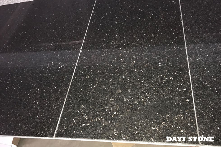 Star Galaxy Granite Tiles 60X120 Polished Black Granite Floor Tiles - Dayi Stone